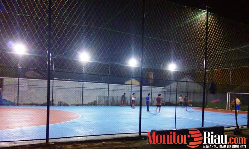 Bangun Lapangan Untuk Perkembangan Futsal Kota Dumai