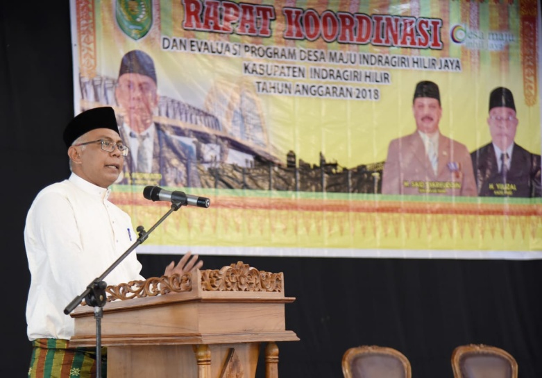 Pjs Bupati Inhil Hadiri Rakor DMIJ Tahun Anggaran 2018