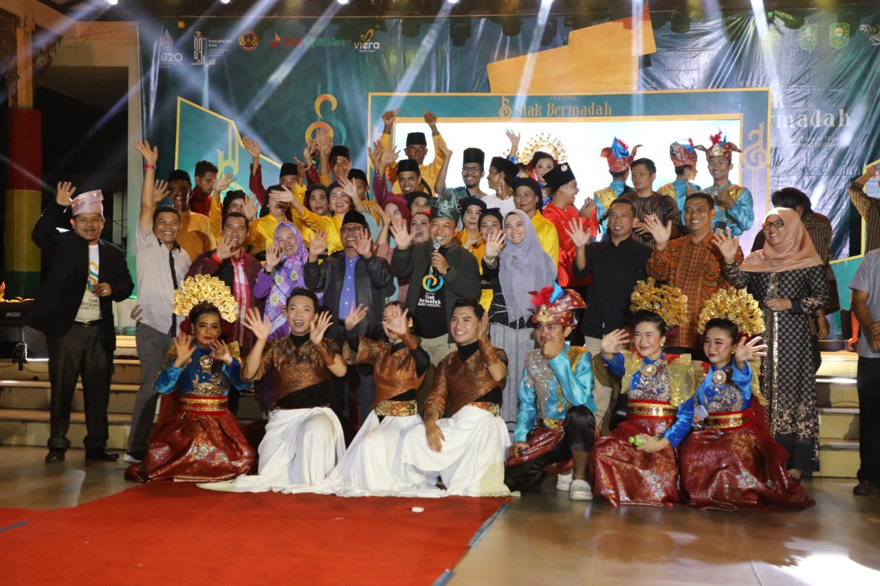 Wakil Bupati Siak  Tutup Festival Siak Bermadah 2022