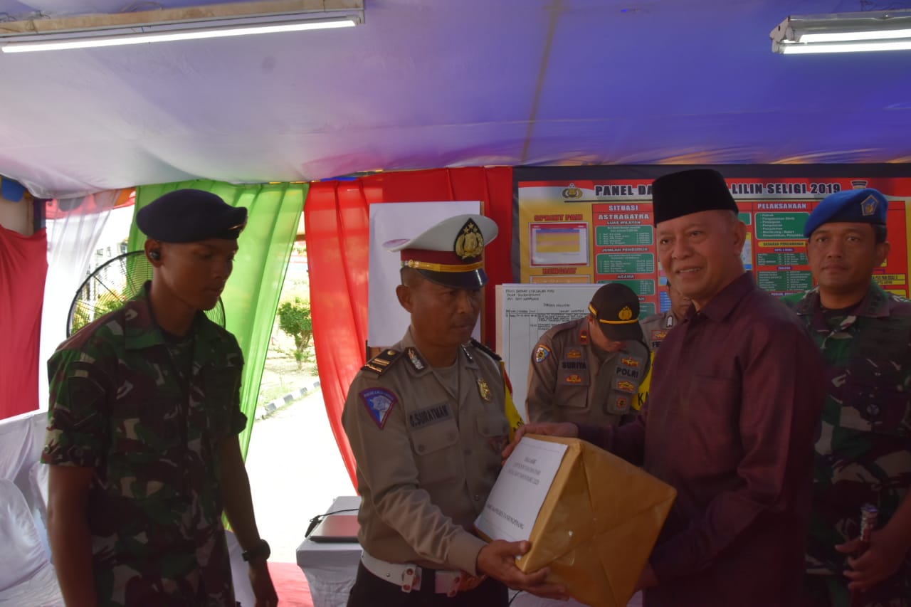 Kapolres Tanjung Pinang Bersama Walikota dan FKPD Pantau Langsung Kesiapan Posko Pengamanan Natal