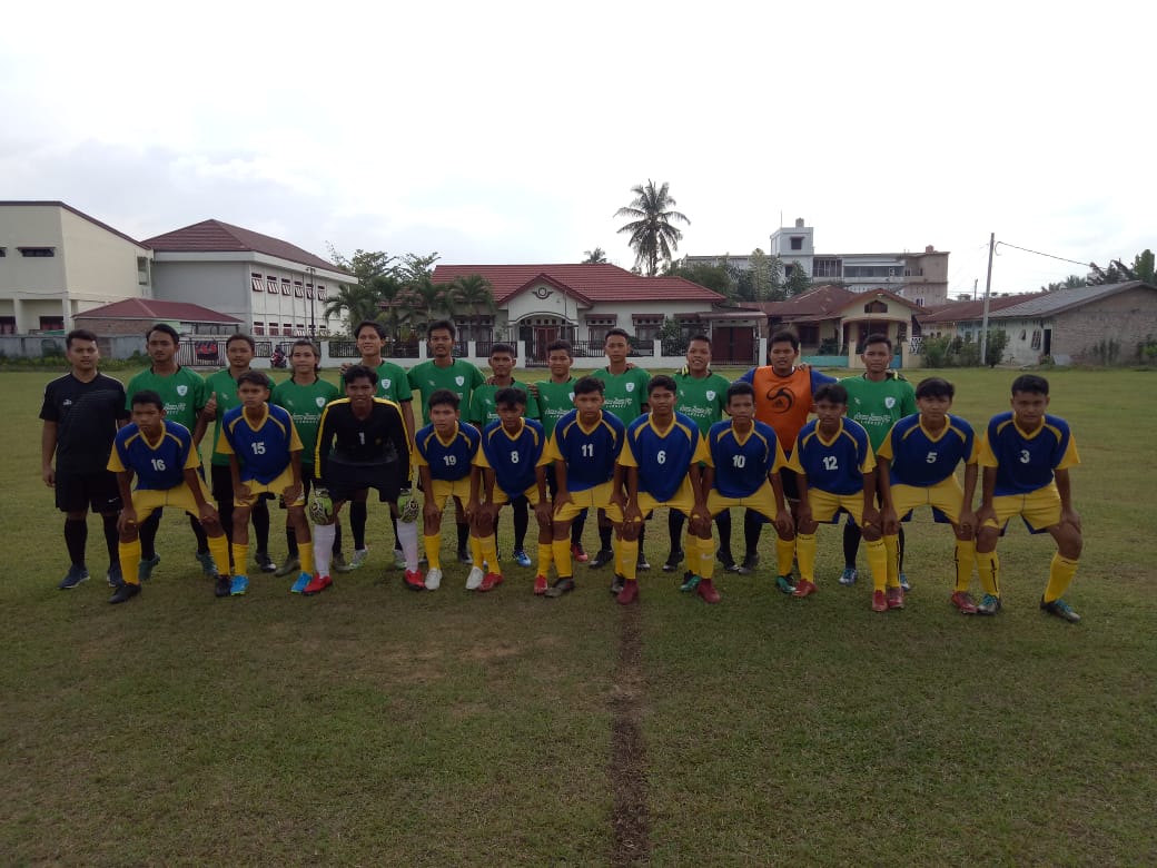 Persiapan Piala Suratin, Tim Poslab Junior Gelar Pertandingan Uji Coba