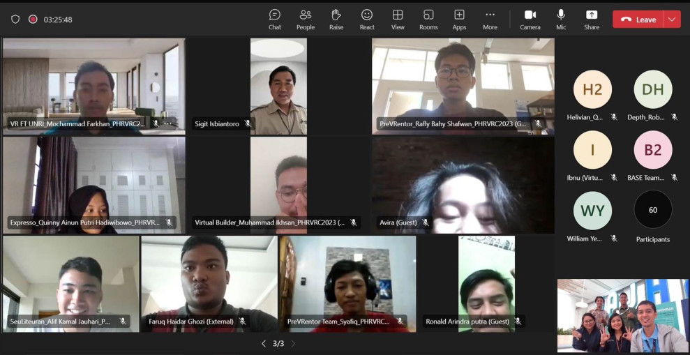 Mahasiswa dari Riau hingga Papua Partisipasi PHR Virtual Reality Challenge