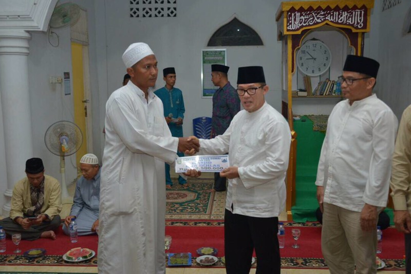 Pemko Bantu Pembangunan Masjid An Nur Kelurahan Mundam
