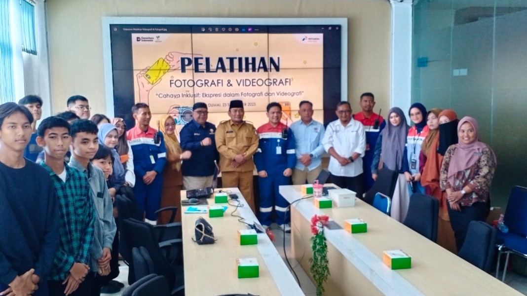 Pertamina Patra Niaga Gandeng PWI Dumai Gelar Pelatihan Fotografi dan Videografi bagi Difabel