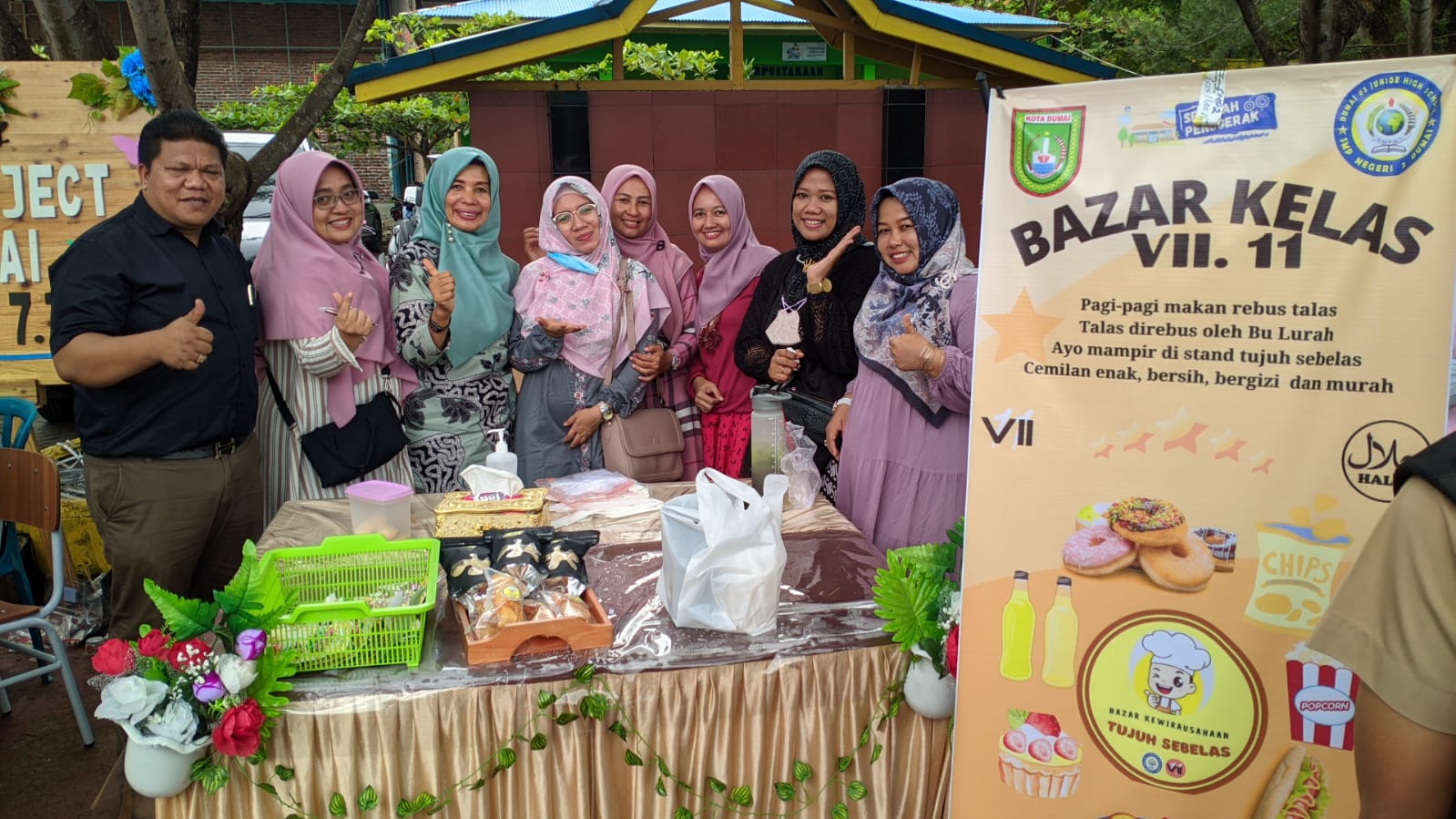 Showcase Project SMPN 2 Dumai Digelar Dengan Baik