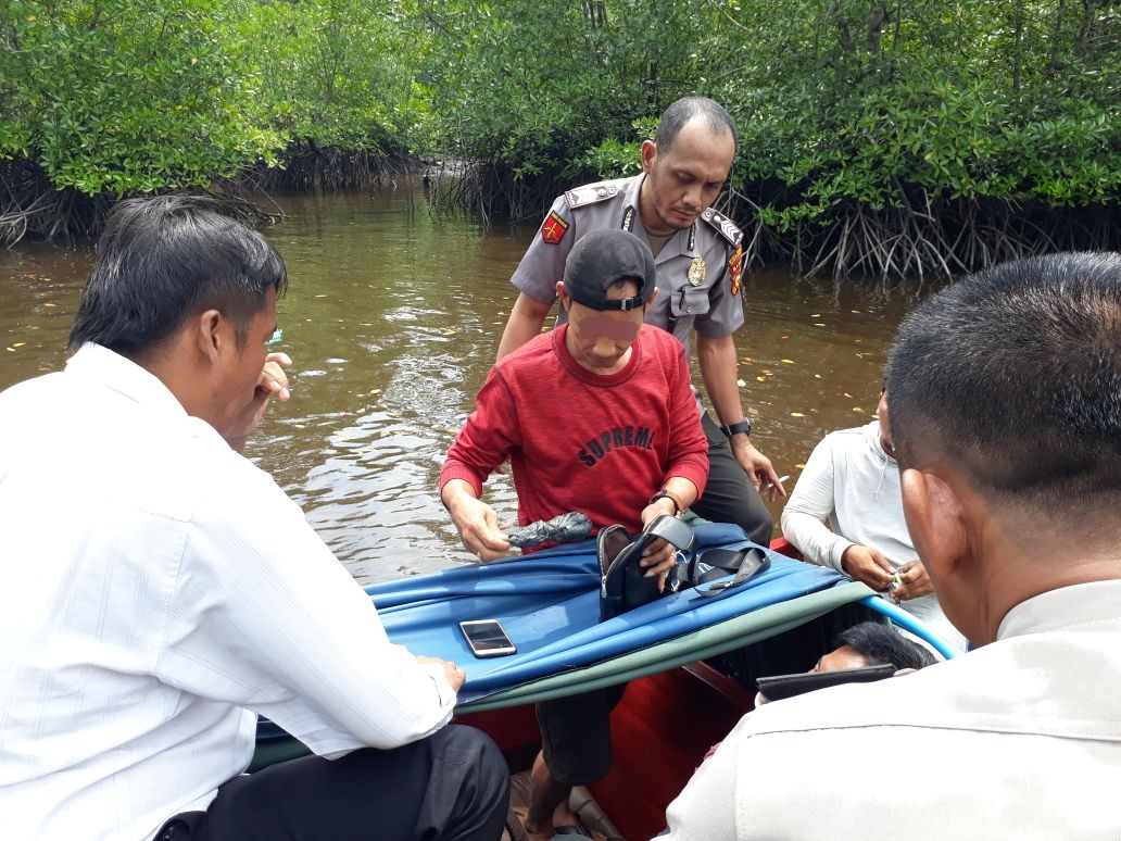Bawa Narkoba, Pria Asal Mandah Dicegat Petugas di Perjalanan Jalur Sungai