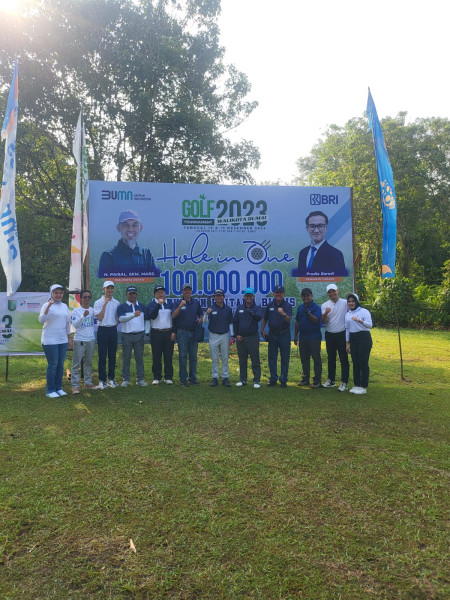 Turnamen Golf Walikota Dumai 2023 Ditutup Meriah