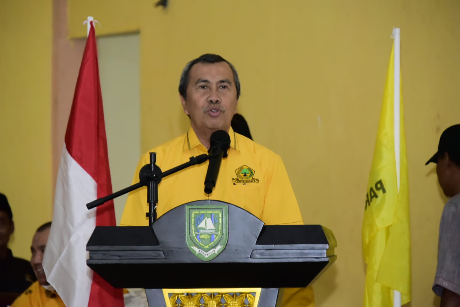 Gubernur Riau H Syamsuar Perintahkan Dinas PU Segera Lakukan Perbaikan di Jalan Rangau Duri