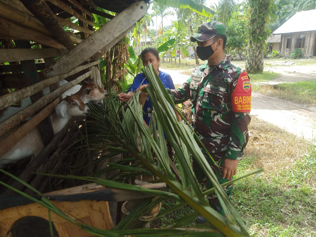 Serda Boby Rahman Datangi Masyarakat Jalan Bangunsari
