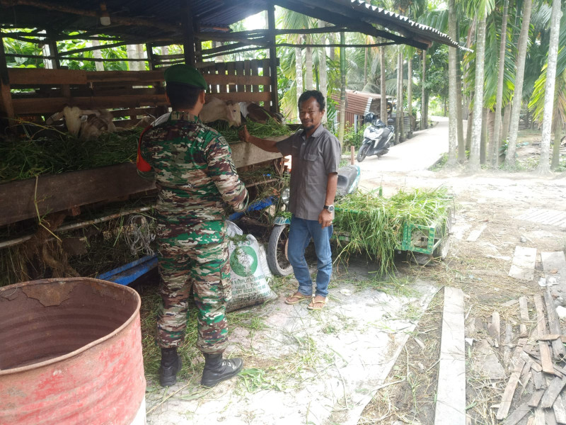 Sertu Boby Rahman Jelaskan Pentingnya Pencegahan PMK