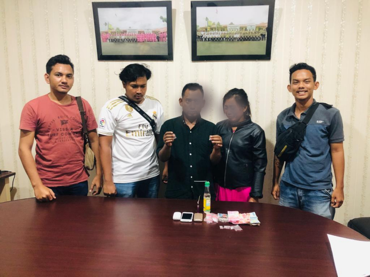 Lagi Asik Nyabu, Pasutri di Bagan Hulu Dicokok dalam Kamar