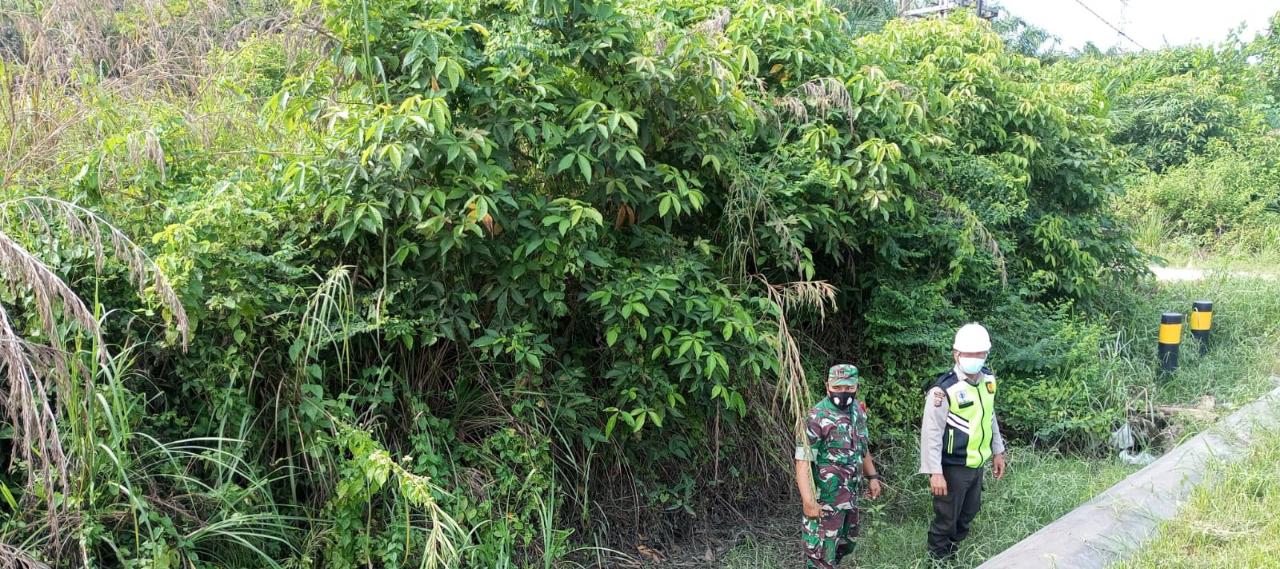Cegah Pencurian Minyak, Serma Zul Efendi Laksanakan Patroli