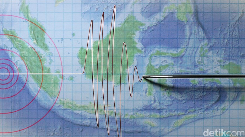 Gempa 4,5 SR Terjadi di Pesisir Barat Lampung