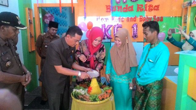 Ketua DPRD Dumai Resmikan Bunda Rita Mom Kids & Baby SPA