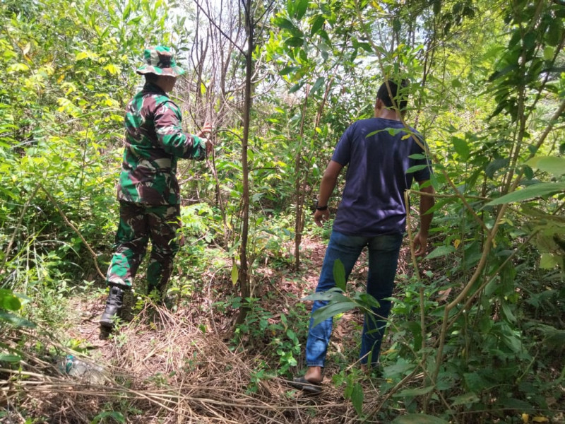 Pelaksanaan Patroli Oleh Sertu Boby Rahman