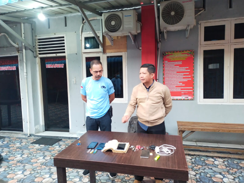 Petugas Lapas Bengkalis Gelar Razia HP