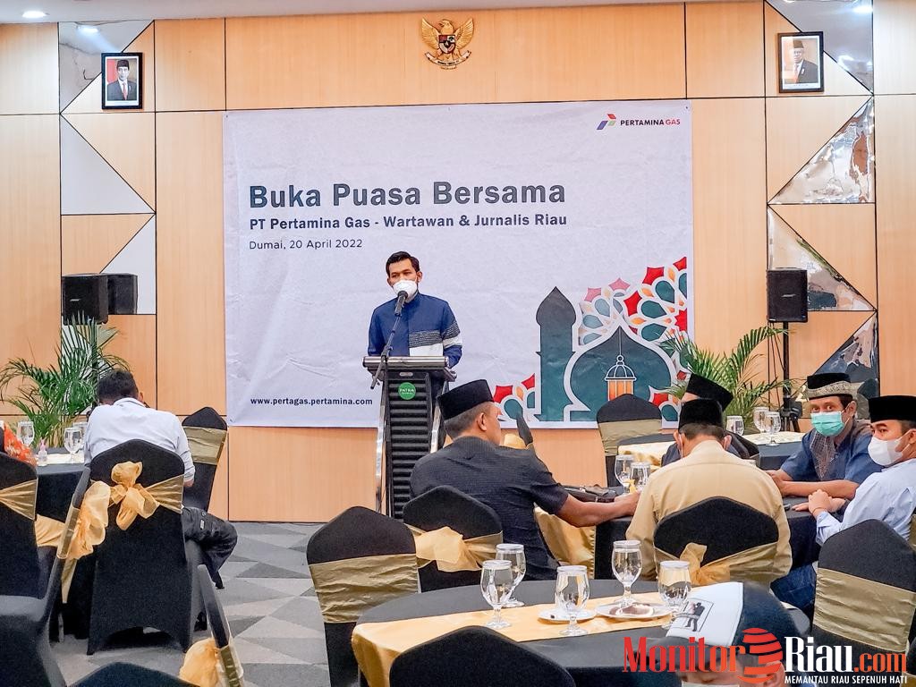 Jalin Silaturrahmi Pertagas Sapa Wartawan Riau di Bulan Ramadhan 1443 H