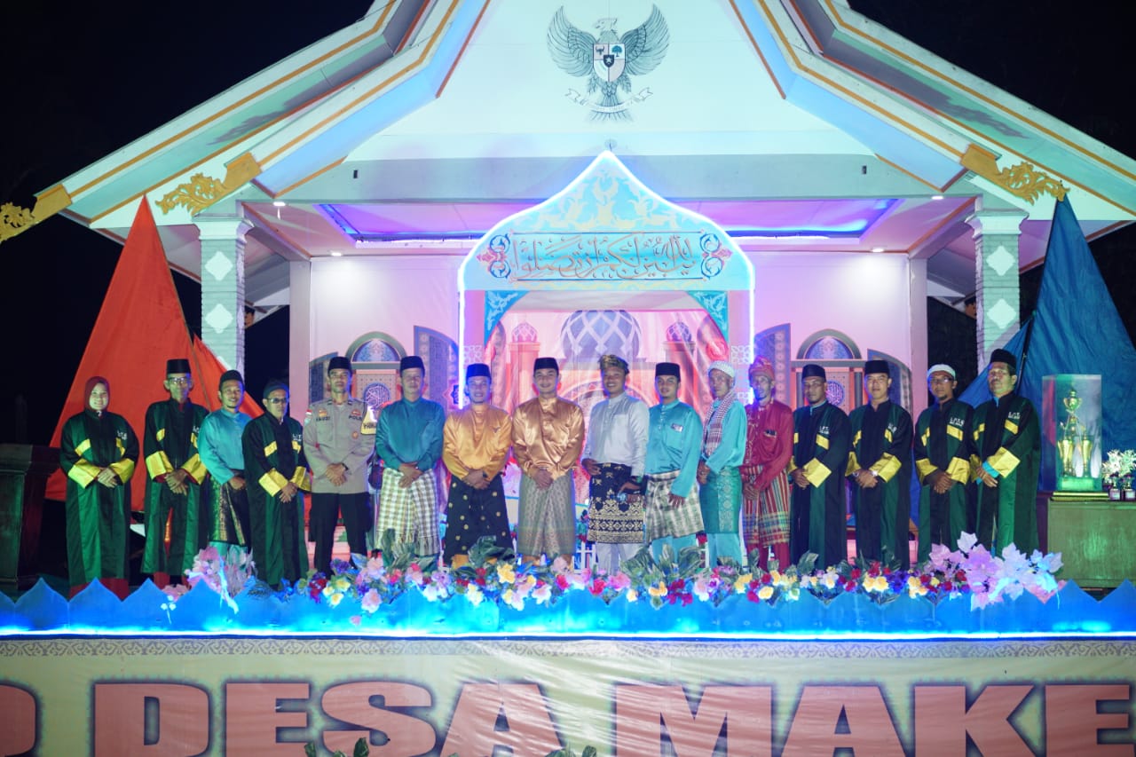 Sekcam Rupat Muhammad Zaki Nasrul Haq Resmi Buka MTQ Tingkat Desa Makeruh ke XX  