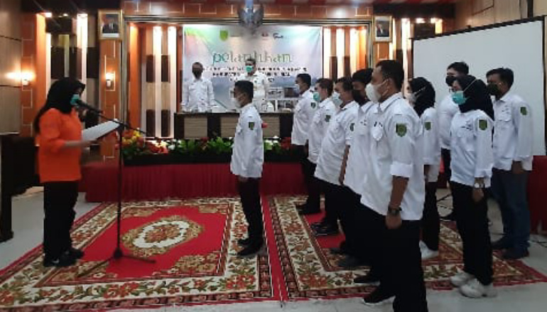 Pengurus GenPI Inhil Periode 2021-2023 Resmi Dilantik