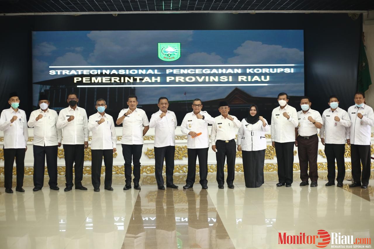 Wako Dumai Hadiri Strategi Nasional Pencegahan Korupsi Pemprov Riau