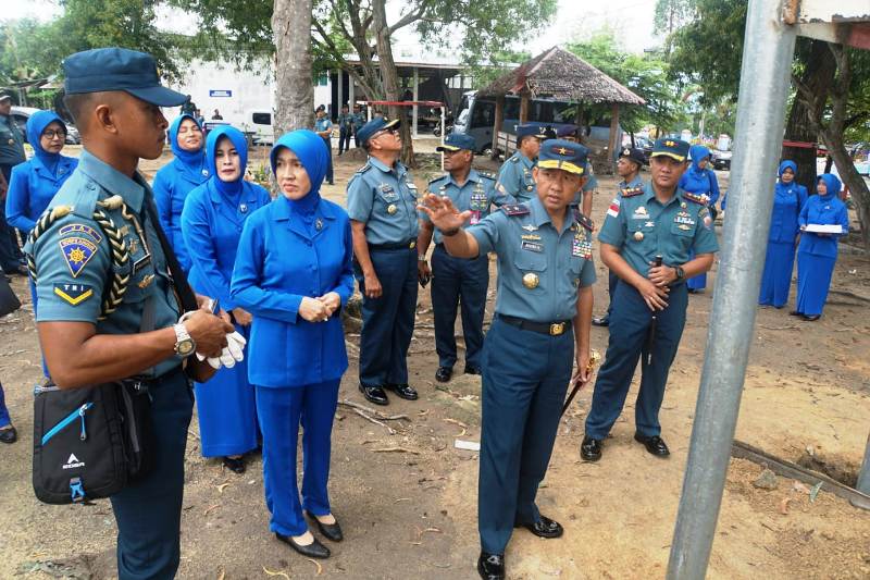 Lanal Tanjung Balai Karimun Terima Kunker Danlantamal IV