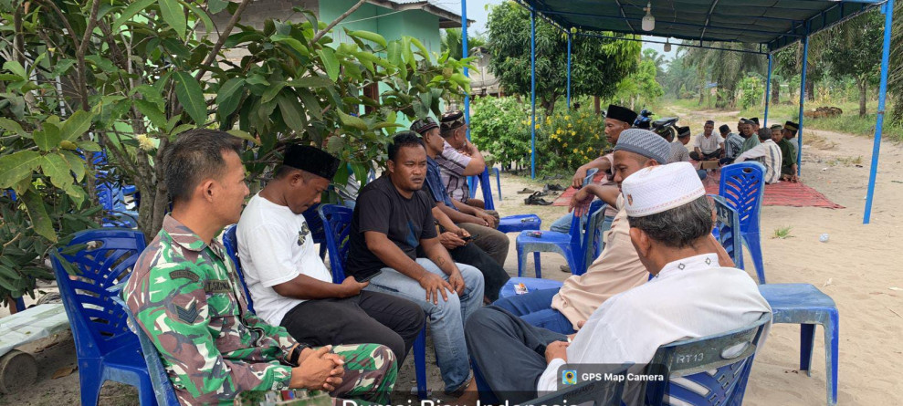 Serka Tomy Mike Kunjungi Rumah Warga Binaan Yang Sedang Berduka