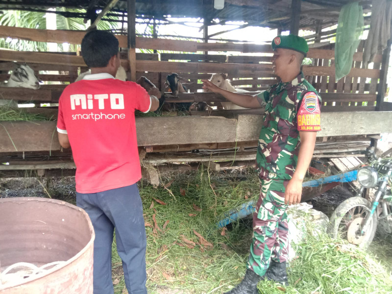 Serda Priyo Laksanakan Giat Pencegahan PMK di Wilayah Binaan