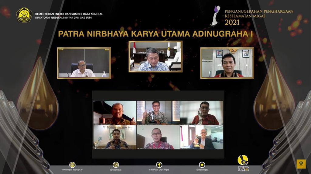 Lagi, PT SPR Langgak Kembali Raih Penghargaan Keselamatan Migas dari Kementerian SDM RI