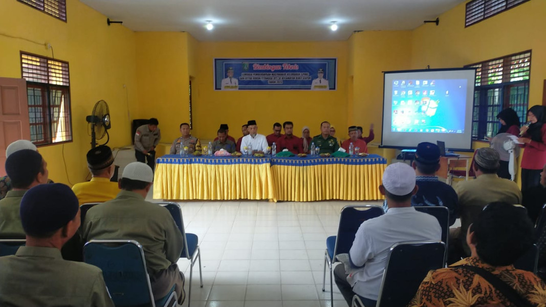 Bimtek LPMK Dihadiri Oleh Danramil 02 BK