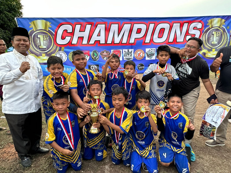 Turnamen Sepakbola U-10 Piala Kemerdekaan Ke-II Berakhir, Persekat Bravo Juara