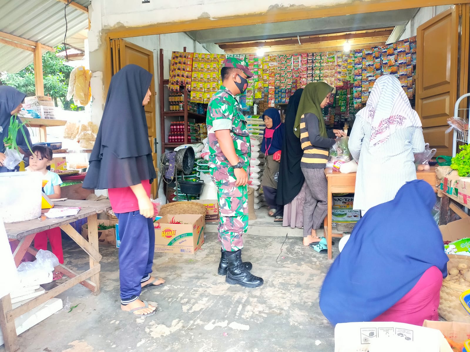 Serda Jumat Laksanakan Sosialisasi Pencegahan Covid-19