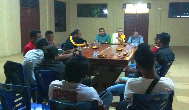 Gelar Pra Meeting Kualifikasi Menpora Cup 2019 U-16, SSB di Dumai Sepakati Beberapa Hal
