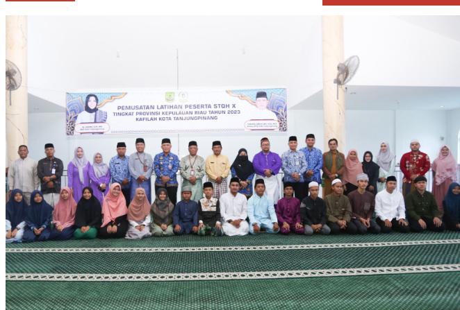 Buka TC STQH, Wakil Wali Kota Harap Peserta Fokus Berlatih dan Percaya Diri Raih Prestasi Terbaik