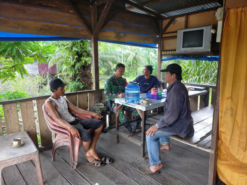 Serda Iwan Sahputra Perkuat Sinergi Dengan Pejabat Kelurahan dan Tokoh Masyarakat
