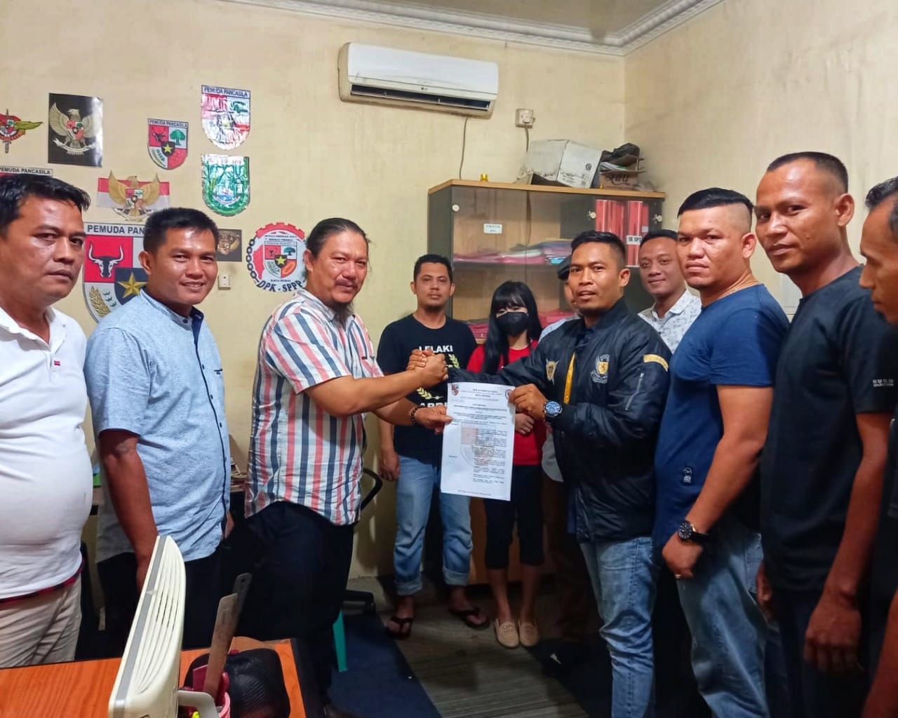 Resmi Terbentuk, Rahmad Wijaya Pimpin SPPP Unit Jasa Industri Pariwisata Pemuda Pancasila Dumai