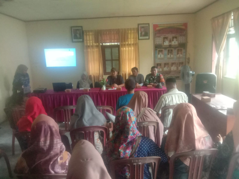 Babinsa Teluk Makmur Dukung Sinergi OPD dan Masyarakat untuk Tingkatkan Kesehatan Ibu dan Bayi