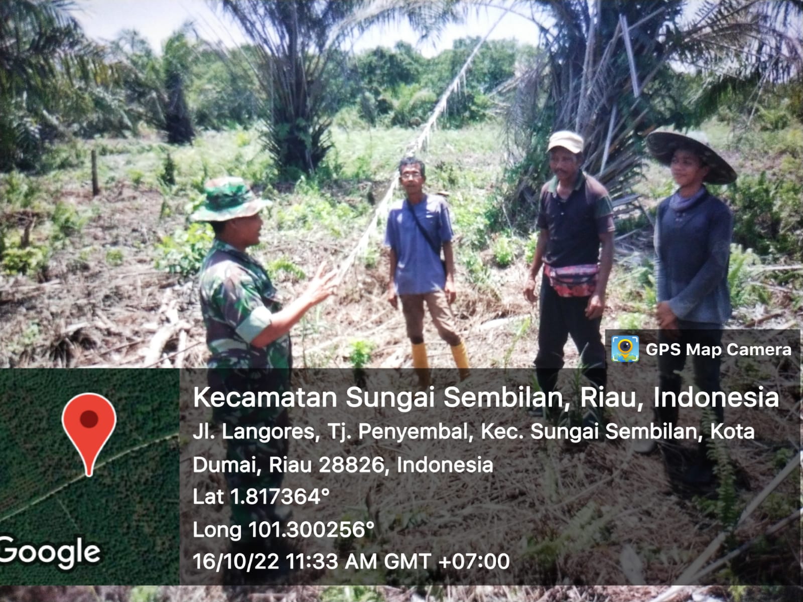 Giat Patroli Cegah Karhutla Oleh Serka Khorianto