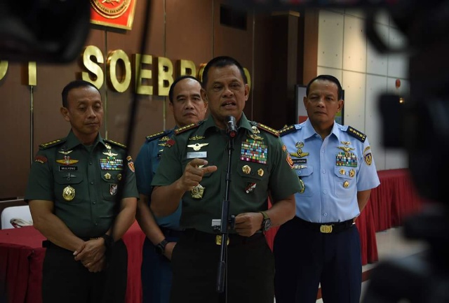 Panglima TNI : TNI Siap Hadapi Ormas Yang Bertentangan dengan Pancasila