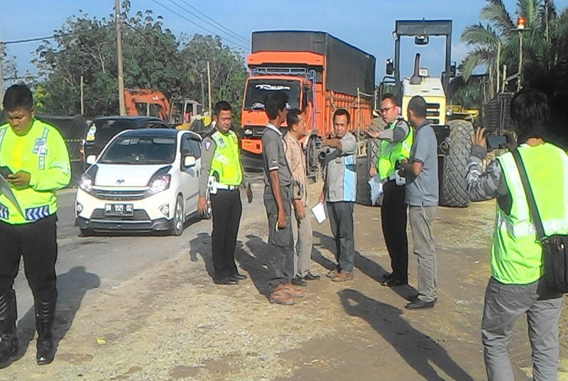 KNPI Kecamatan Pinggir Himbau Pengguna Jalan Ikuti Arahan Petugas