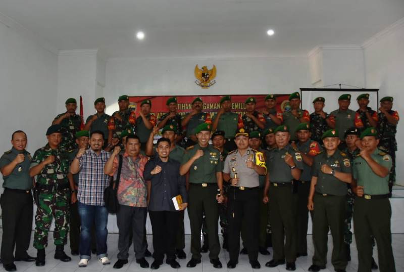 Kapolres Tanjung Pinang jadi Narasumber Latihan Pam Pemilu 2019