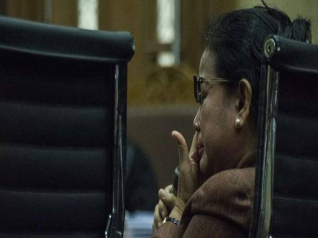 Buron KPK Miryam Haryani Ditangkap di Hotel Grand Kemang