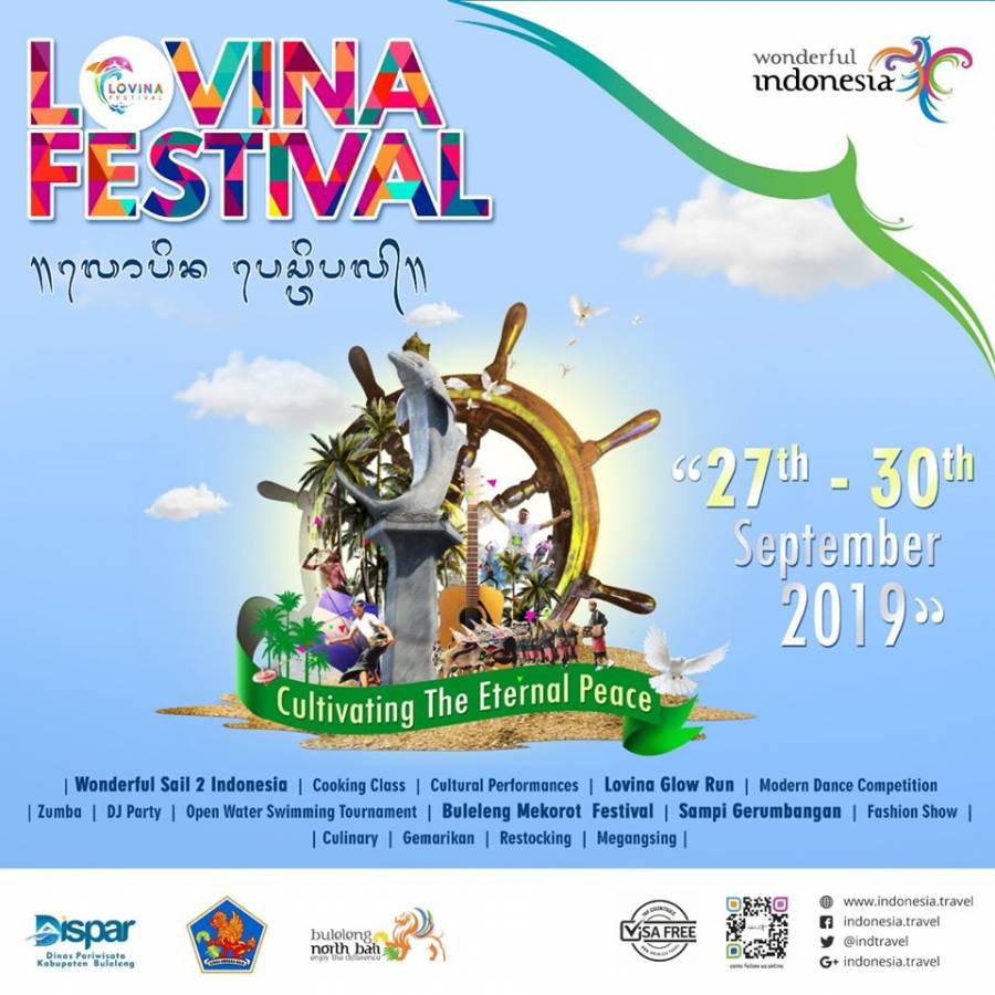 Pagelaran Seni dan Kuliner Lovina Festival Bawa Pesan Perdamaian
