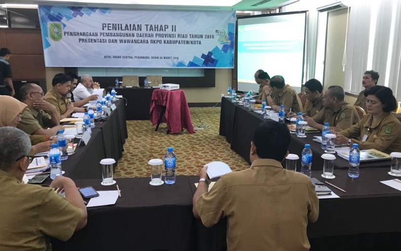 Pemkab Inhil Ekspos Pembangunan 2017-2018 di Pekanbaru