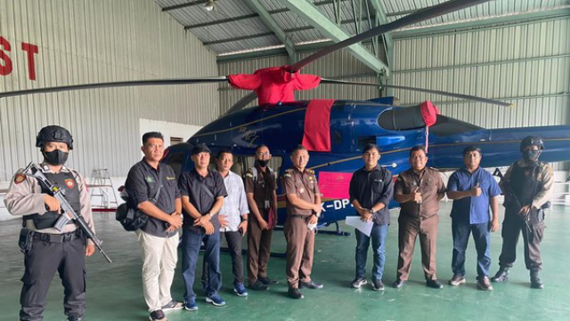 Helikopter Tersangka Korupsi Rp 78 T Disita Kejagung!