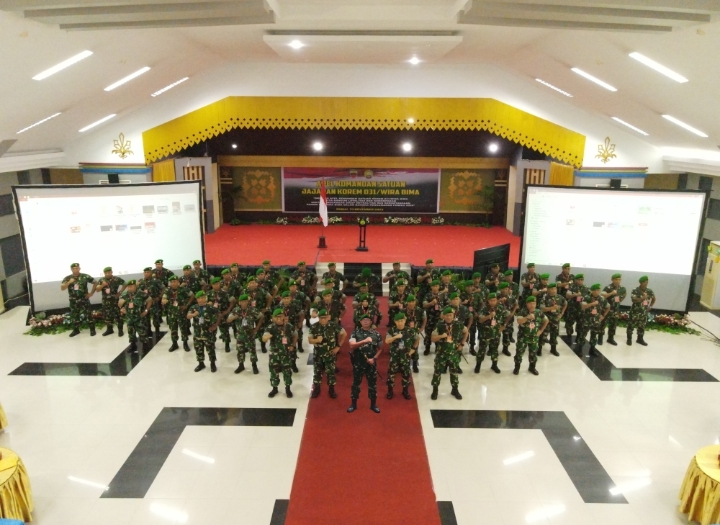 Bangun Sikap Loyalitas dan Netralitas, Jajaran Korem 031/WB Laksanakan Apel Gabungan