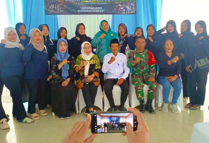 TMMD 129 Bojonegoro: Ibu-ibu Kesongo 'Tancap Gas' Olah Pisang dan Waluh Jadi Cuan berkelas