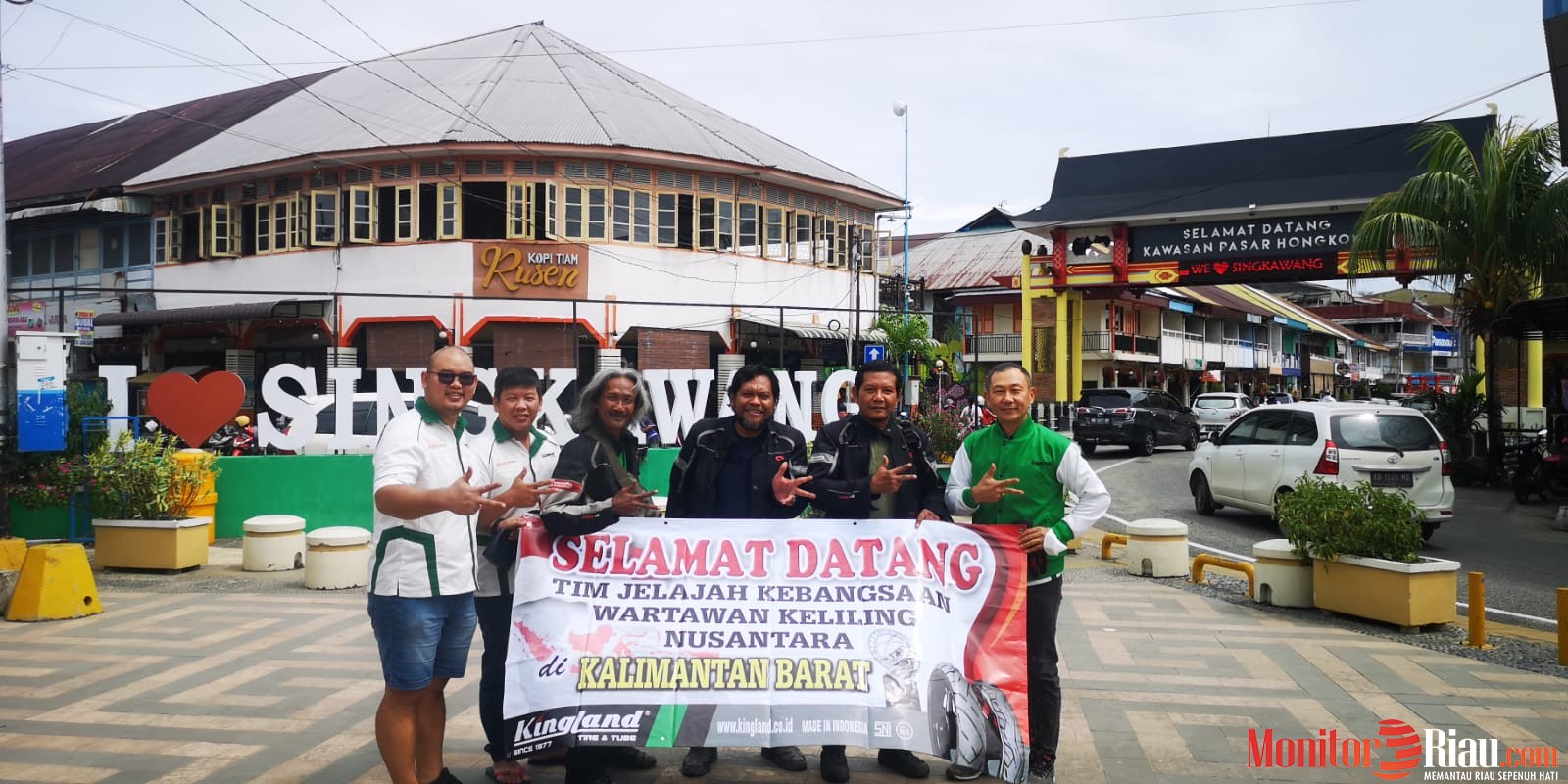 Tim JKW-PWI Tiba di Bumi Kalimantan