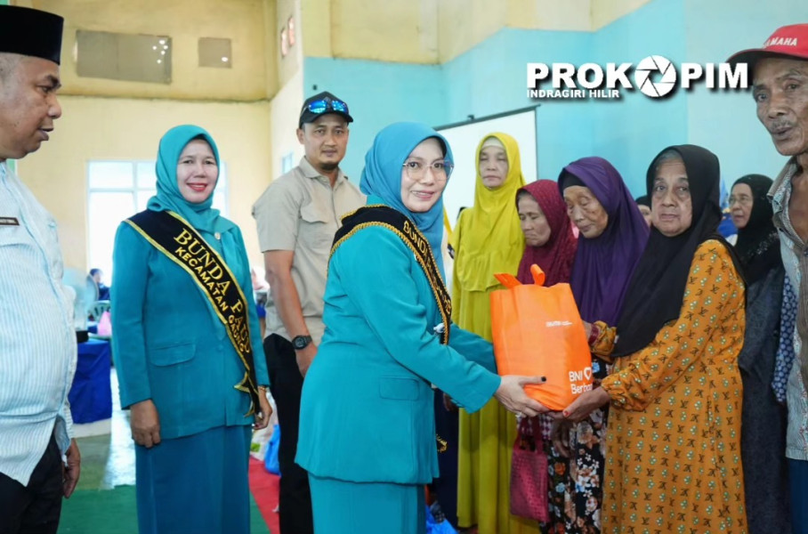 Pengukuhan Para Bunda Penangan Stunting dan Pendidikan di Kecamatan Gaung