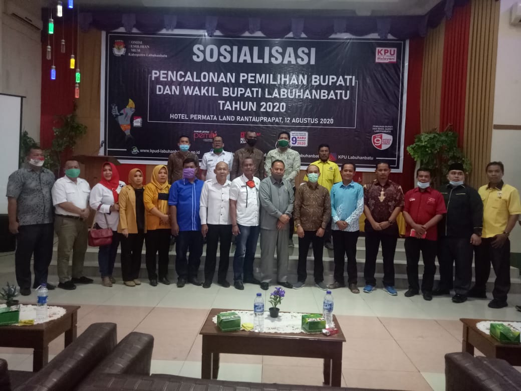 KPU Sosialisasikan Pemilihan Bupati dan Wakil Bupati Labuhanbatu