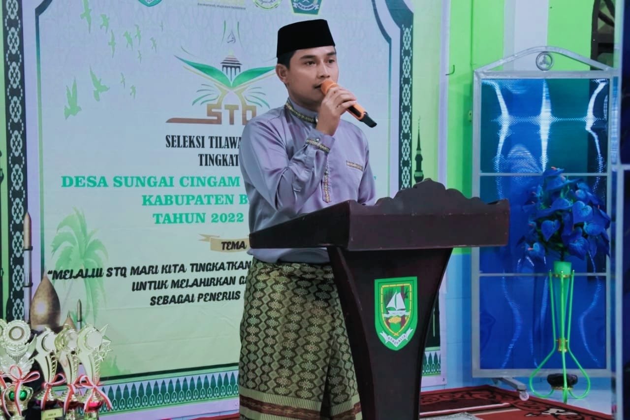 STQ Tingkat Desa Sungai Cingam Dibuka Sekcam Rupat